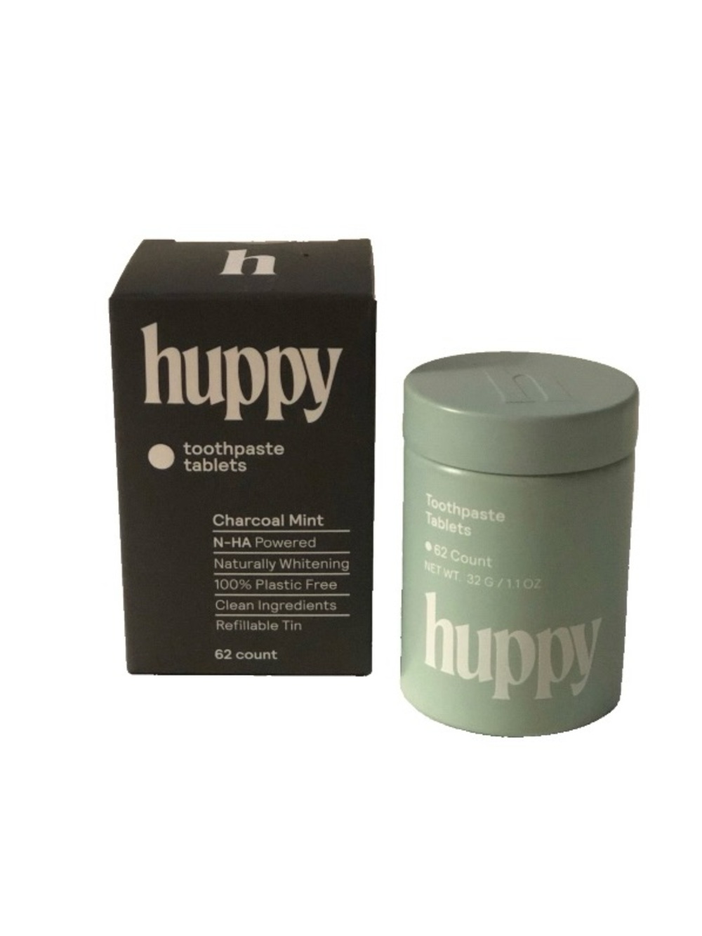 Huppy Nano-Hydroxyapatite Toothpaste Tablets — 62 Count